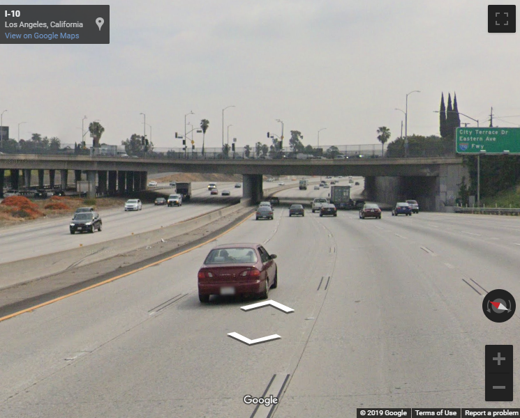 10 Freeway at Soto Street
